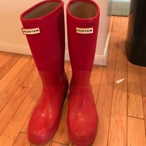 Hunter Boots Size 8